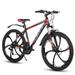 Hiland Mountain Bike 6-Spokes Shimano 21 Speeds Drivetrain Aluminum Frame 26 inch Wheels Men s MTB Bicycle Black