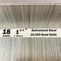 Galvanized Steel 18 Gauge 18Ga 1 3/4 45Mm Brad Nails F45 18G 1 3/4 Inch Long Brads 1 3/4 Inch Collated Brad Nails