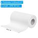 8inch x 66ft Polyester Waterproof Tape, 1pcs White Polyester Fabric 0.25mm