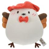 Bird Pillow Supple Sparrows Toy Supple Stuffed Simulate Bird Modeling Doll Adorable Plaything
