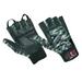 Wheelchair User Gloves Mobility Disability Fingerless Long Thumb Leather Palm for Men and Women Workout Weight Lifting Cycling Driving Gloves New Green Camo Design Unisex XL
