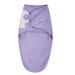 Dadaria Baby Sleep Sack Winter Sleeves 0-4M Baby Swaddle Wrap Newborn Blanket 0-4 Months Organic Cotton Solid Swaddle Purple M Boys Girls