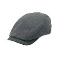 WITHMOONS Wool Newsboy Cap Flat Cap Ivy Gatsby Golf Cabbie Hat Adjustable Hunting Hat LD31548 (Grey)