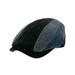WITHMOONS Corduroy Newsboy Cap Flat Cap Ivy Gatsby Golf Cabbie Hat Adjustable Hunting Hat LD31550 (Black)