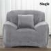 Ultra Thick Velvet Elastic STRETCH SOFA COVERS Slipcover Protector 1/2/3/4Seater