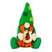 MPWEGNP Irish Festival Green Gnomes Plush Decor Plush Doll Irish Festival Figurine Gnomes Home Table Ornaments Cute Doll Cool Statues Outdoor Gnomes for