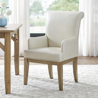 Corinne Dining Armchair - Gray Wash, Gray Wash/Ind...