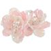 2 pcs Faux Pearl Flower Charms Jewelry Making Flower Charms DIY Crafts Flower Charms