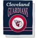 Cleveland Guardians 50" x 60" Retro Emblem Flannel Fleece Sherpa Blanket