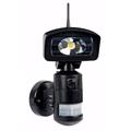 NightWatcher LED Robotic Security Light with WiFi & Camera - Black