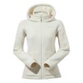 Women's Berghaus Darria Full Zip Hooded Jacket - White - Size 12 - Fleece