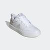 Sneaker ADIDAS SPORTSWEAR "PARK STREET", Gr. 40,5, weiß (cloud weiß, cloud weiß, silber metallic), Synthetik, sportlich, Schuhe