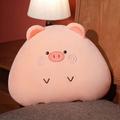 LfrAnk Kawaii chicken rabbit piglet dog tiger plush pillow toy stuffed animal doll chair cushion 65cm 5