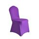 Chair Covers for Living Room Cover Covera Dining Chairs Stretch Dacron for Wedding Party Event Ceremony Reception Banquet Decorations Christmas Thanksgiving Halloween Set of 2 (Purple)