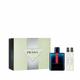 Prada Luna Rossa Ocean Eau de Toilette 100ml Gift Set 2023 (Contains 100ml EDT and 2 x 10ml Travel Sprays)