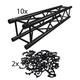 Global Truss F34200-B Truss 2,0m BK Bundle