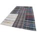 Multy 78" x 119" L Area Rug - Bungalow Rose Vipin Patchwork Machine Woven Rectangle 6'6" x 9'11" Wool/ Area Rug in Gray 119.0 x 78.0 x 0.4 in gray | Wayfair