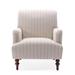 Reading Chair - Arm Chair - Living Room Chair - Darby Home Co Aaradhya Striped Arm Chair, Living Room Chairs, Reading Chair Wood/Polyester | Wayfair