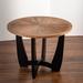 Millwood Pines Billur 4 Legs Coffee Table Wood in Black/Brown | 29.92 H x 39.37 W x 39.37 D in | Wayfair 4EA5B6DABE8A443F8BA8ED1F42F73F60