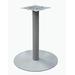 29"H Metal Pedestal Disc Base Single Table Leg - 3 Colors Available