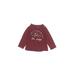 Little Co. By Lauren Conrad Long Sleeve T-Shirt: Burgundy Tops - Size 9 Month