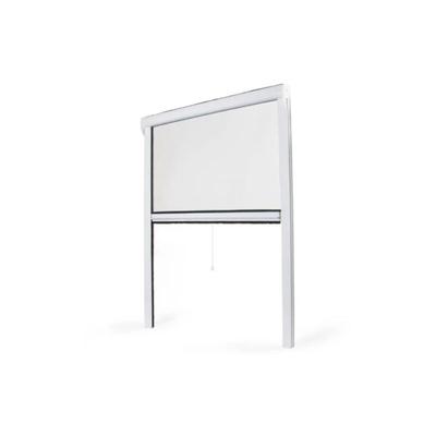 Insektenschutzrollo für Fenster b 1500 mm x h 1600 mm - pvc - Weiß Image