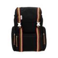 Black Fabric Curb Backpack