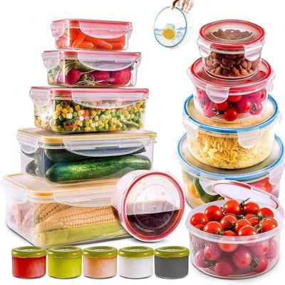 28 PCs Large Food Storage Containers