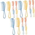 18 Pcs Hairdressing Comb Hair Teasing Comb Men Hair Comb Wide Tooth Comb Men Shower Comb Hair Styling Products Brushing Out Curls Comb Portable Comb Hairstyling Comb Fashion Comb