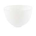 NUOLUX 10.5X7CM Home Use Odorless Anti-drop Silicone Bowl Facial Mask Mixing Bowl Prep Measuring Bowl (M White)