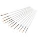 12PCS Nylon Hair Art Paint Brush Set Multifunctional Painting Brush Art Painting Tool for Beginners Professionals Students Nail Art