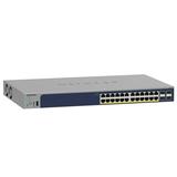 Netgear ProSafe GS728TPP Ethernet Switch - 24 Ports - Manageable - Gigabit Ethernet - 10/100/1000Base-T 1000Base-X - 4 Layer Supported - 4 SFP Slots - 483.50 W Power Consumption - 720 W PoE Budget...