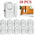 10 PCS WIRELESS Home Window Door Burglar Security ALARM System Magnetic Sensor Entry Home Door Window Burglar Alarm Safety Security Alarm System Magnetic Sensor