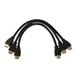 Your Cable Store Your Cable Store 1 Foot Hdmi 2.0 Hdtv Cable Gold Plated 28 Awg 3 Pack Electronic_Cable