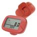 WANYNG Timers Red Meter Counting Distance Measurement Waist Clip Walking Running Accuracy Memory Pedometer