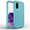 Galaxy S20 Plus Case Galaxy S20+ Case for Samsung Galaxy S20 Plus 5G Case Military Drop Shockproof Armor Heavy Duty Rugged 3 in 1 Protection Cover for Galaxy S20 Plus Phone Case Teal+Light Green