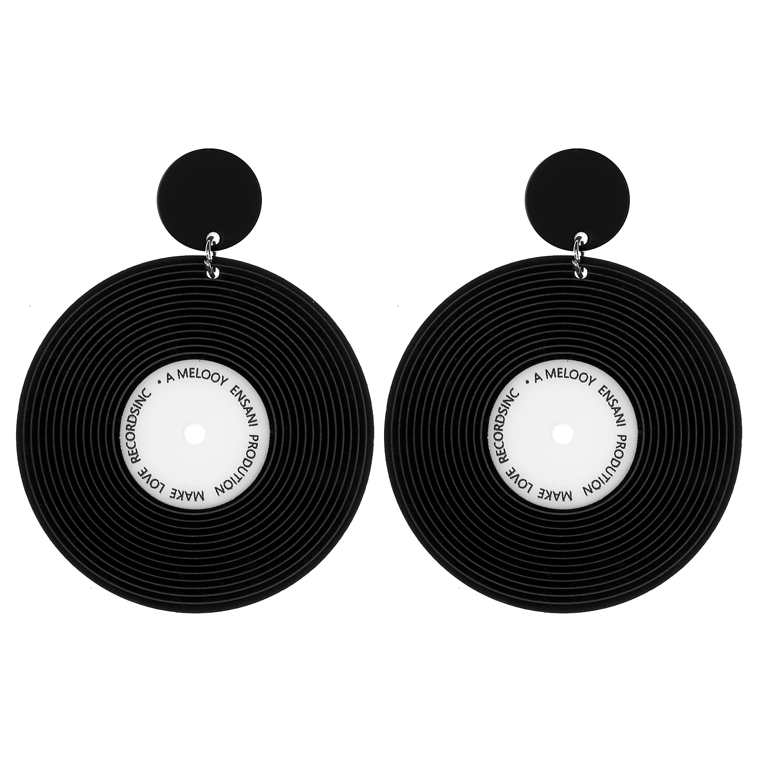 Ohrringe Schallplatte Image