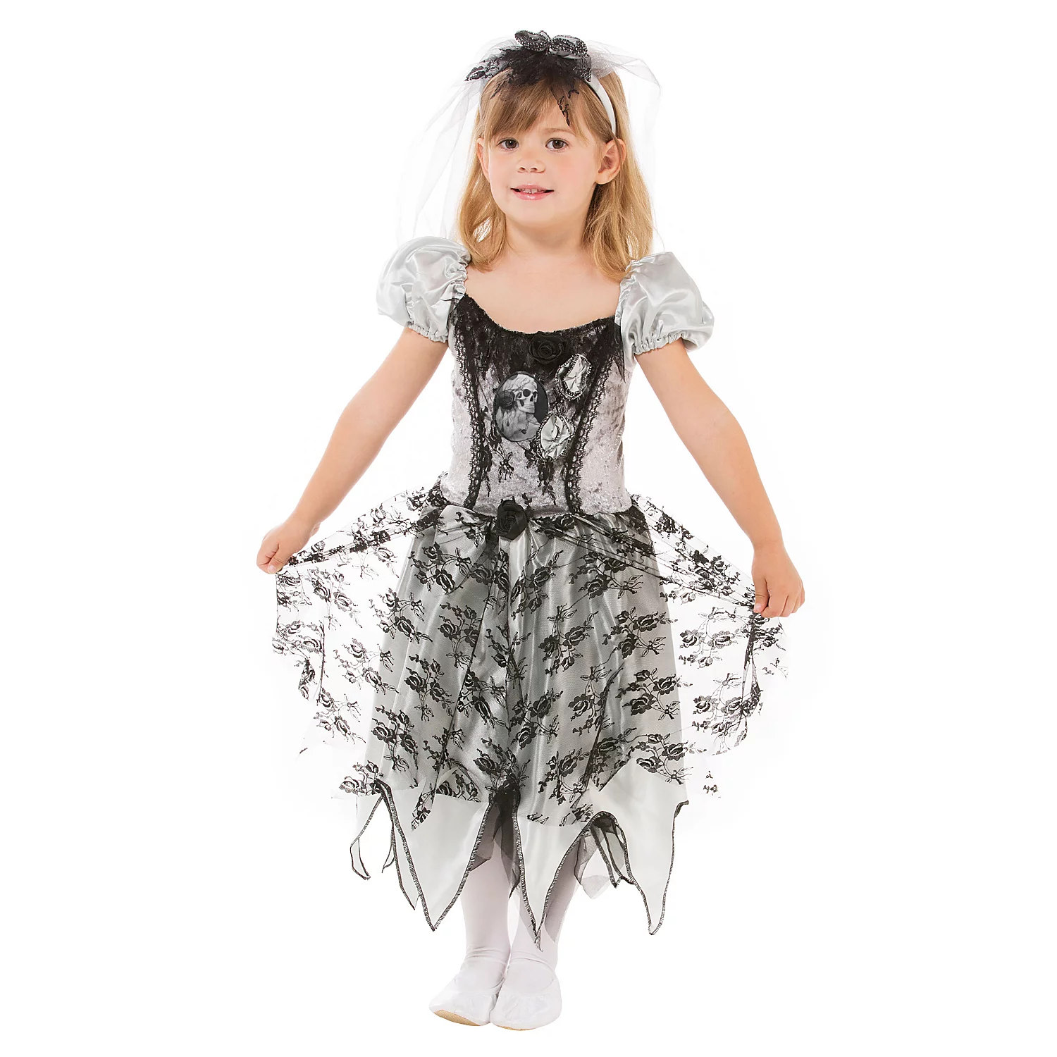 Déguisement de mariée-fantôme pour enfants