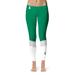 Women's Vive La Fete Green/White Loyola Greyhounds Color Block Yoga Leggings