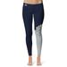 Women's Vive La Fete Navy/Gray Georgia Southern Eagles Color Block Yoga Leggings