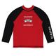 Toddler Vive La Fete Red/Black Valdosta State Blazers Solid Contrast Rash Guard