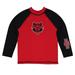 Toddler Vive La Fete Scarlet/Black Arkansas State Red Wolves Solid Contrast Rash Guard