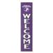 North Alabama Lions 12'' x 48'' Welcome Outdoor Leaner