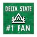 Delta State Statesmen 10" x #1 Fan Plaque