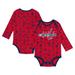 Infant Red Washington Capitals Dynamic Defender Long Sleeve Bodysuit