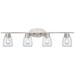 Millennium Lighting 4 Light Vanity Fixture in Brushed Nickel