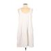 Gap Casual Dress: White Dresses - Women's Size Medium Tall