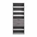 Mercury Row® Osterman Closet System Reach-In Sets Manufactured Wood in Gray | 80"H x 29.5"W x 17.5"D | Wayfair C7B3E0DDF1B54A72B4284F8F583A5BD9