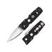 Cold Steel Hold Out Folding Knives 3in S35VN Steel Serrated Drop Point Blade G-10 Handle 11G3S