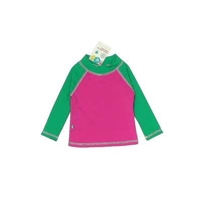 The Honest Co. Rash Guard: Pink Sporting & Activewear - Size 3-6 Month